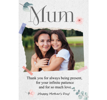 Mum living room poster - TenStickers