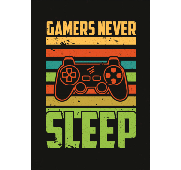 Retro design video game poster - TenStickers