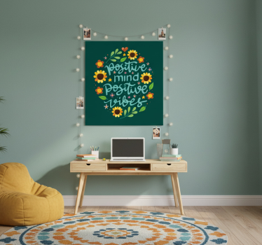 Poster for teenager with vibrant motivational quote - TenStickers