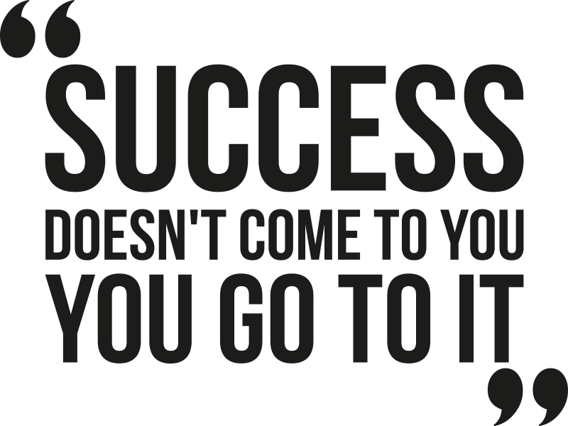 Office poster of exceptional design success - TenStickers