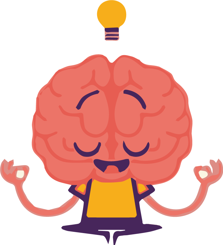 Office poster zen mindset - TenStickers