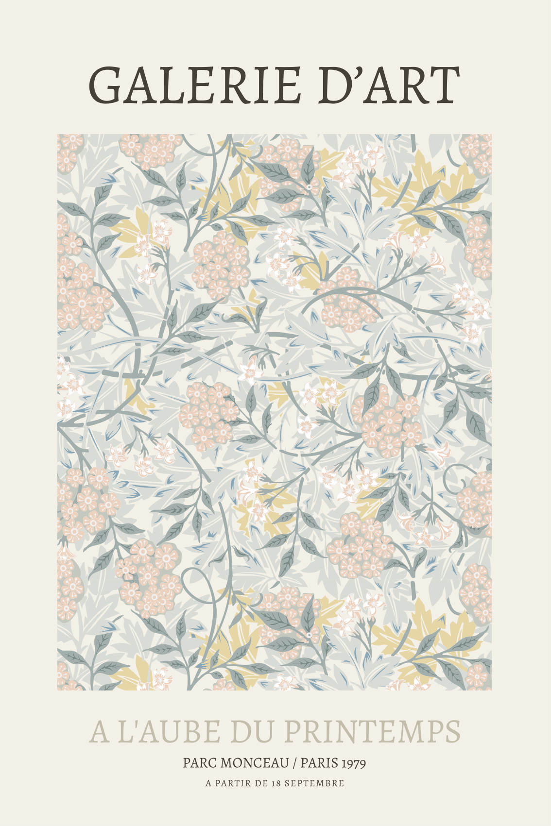 Quote poster art gallery poster - TenStickers