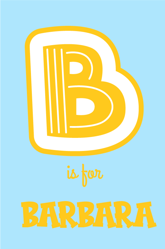 Poster for teenager with custom name design - TenStickers