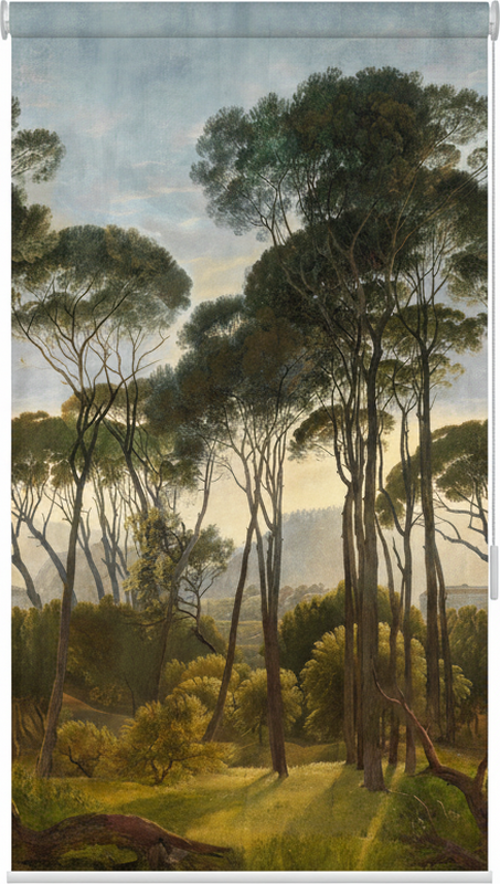 Tree poster of subdued tropical palms - TenStickers