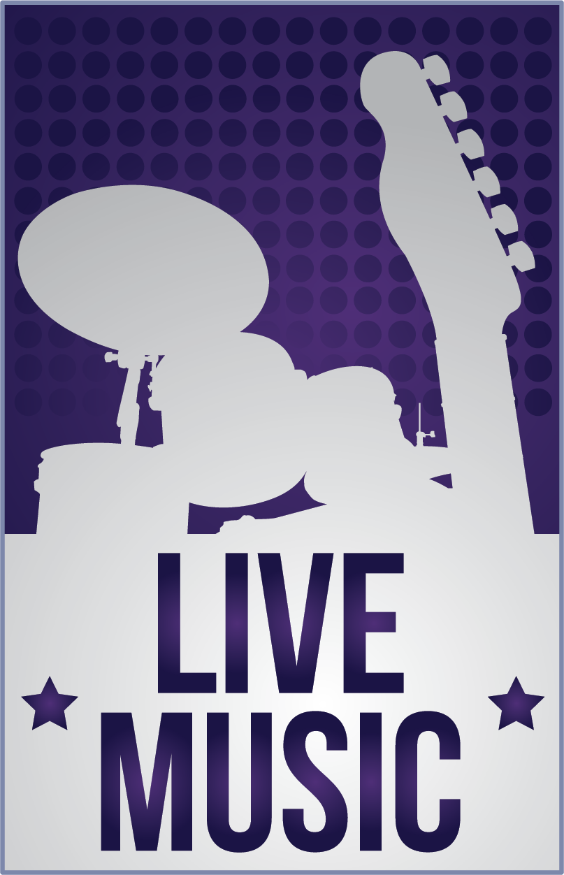 Music poster decorative vinyl life music - TenStickers