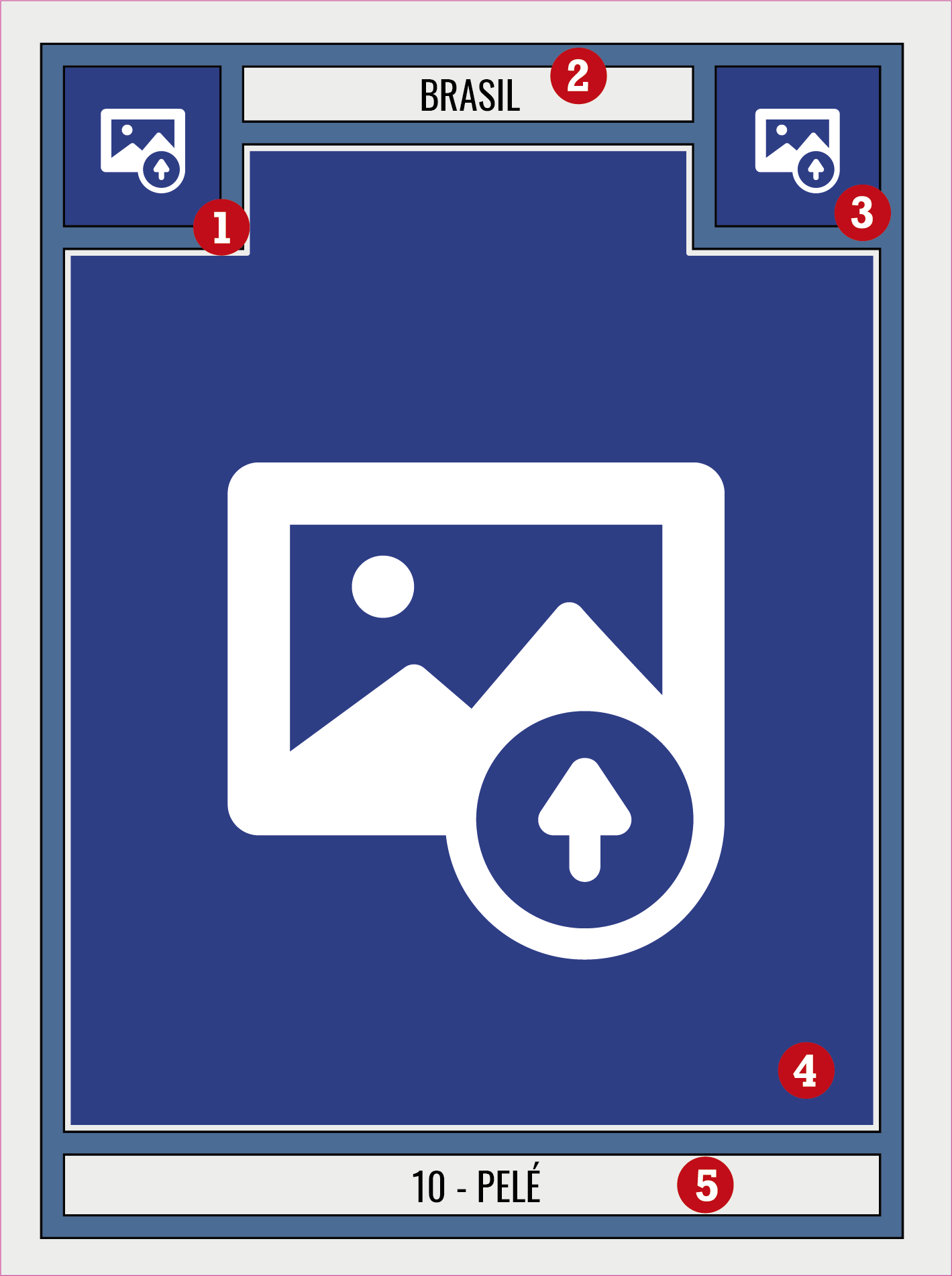 Football poster customizable football sticker - TenStickers