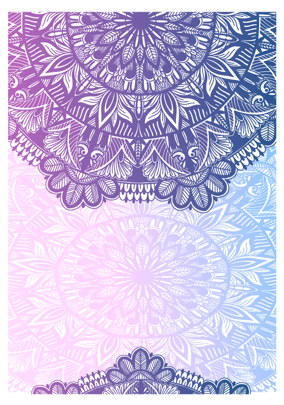 Zen poster mandala art for tranquil spaces - TenStickers