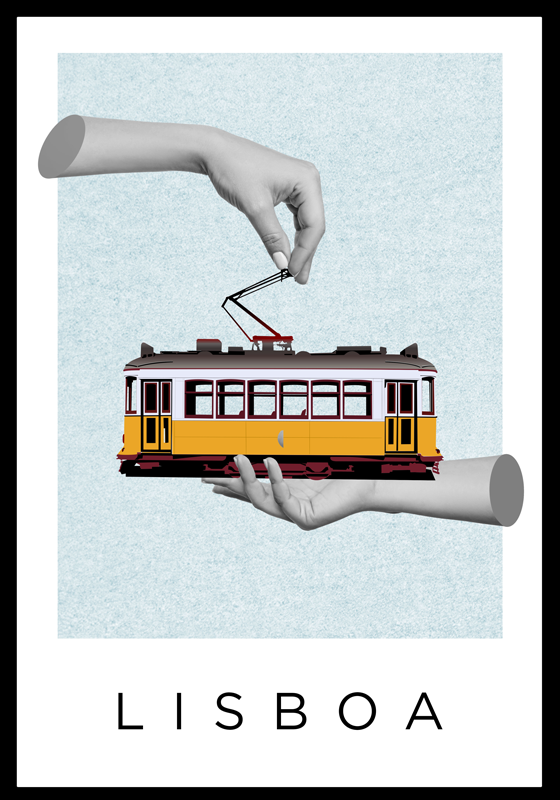 Lisbon College living room poster - TenStickers