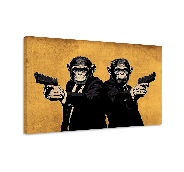 Pulp fiction canvas art - TenStickers