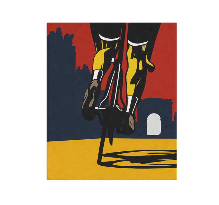 Shut up legs sports canvas art - TenStickers