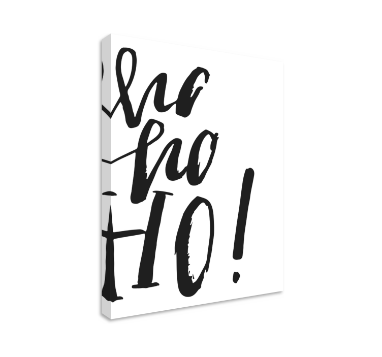 Quote canvas holiday phrase display - TenStickers