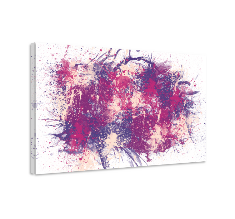 Abstract wall art 1 dynamic abstract splash - TenStickers