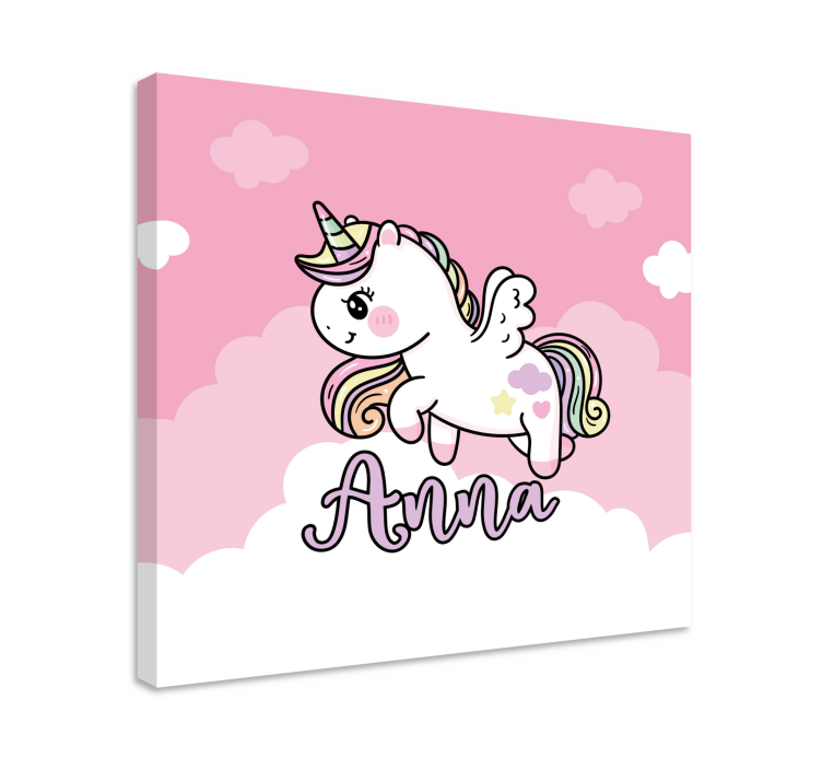 Unicorn pictures framed cute unicorn fantasy - TenStickers
