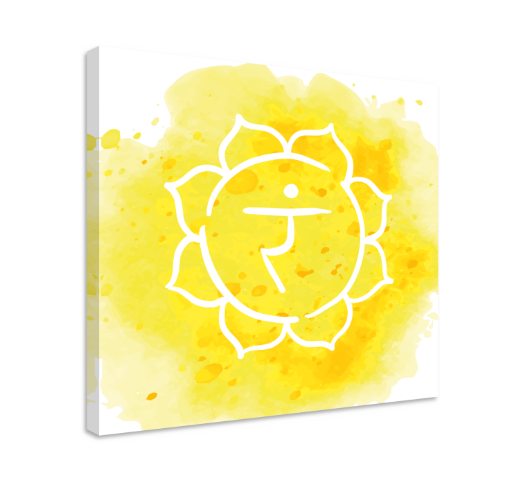 Zen canvas art chakra symbol - TenStickers