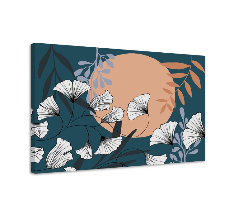 Flowers canvas elegant bloom arrangement - TenStickers