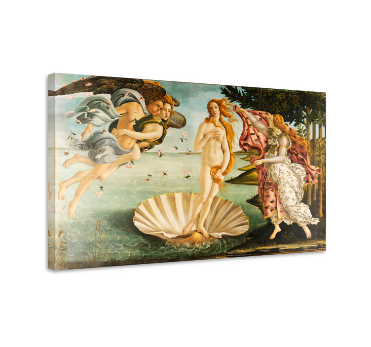  Birth of Venus canvas print art - TenStickers