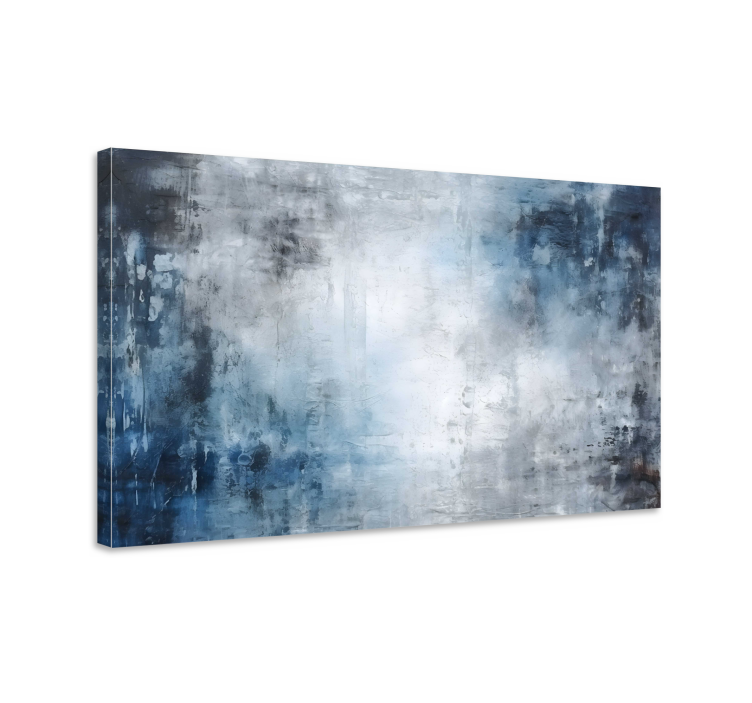 abstract paing living room canvas print - TenStickers