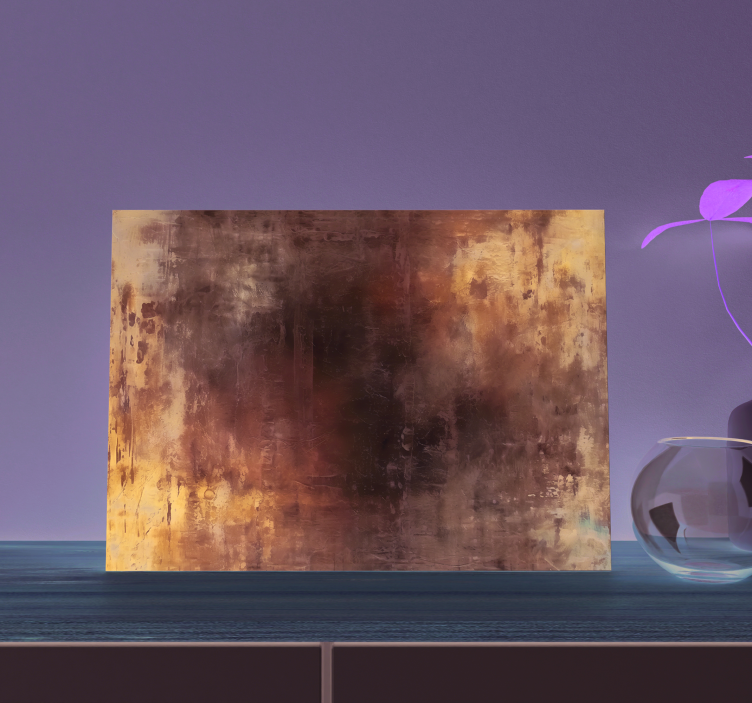 abstract paing living room canvas print - TenStickers