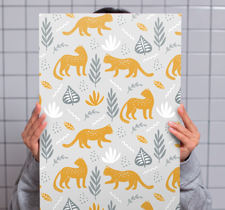 Dog wall art playful animal design - TenStickers