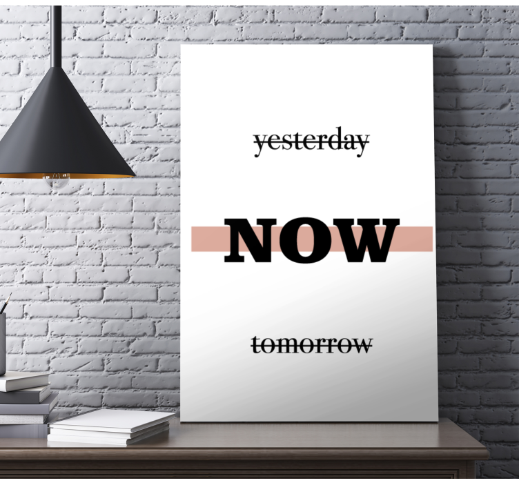 Inspire daily quote canvas - TenStickers