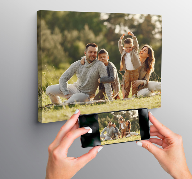 Personalised canvas photo prints - TenStickers