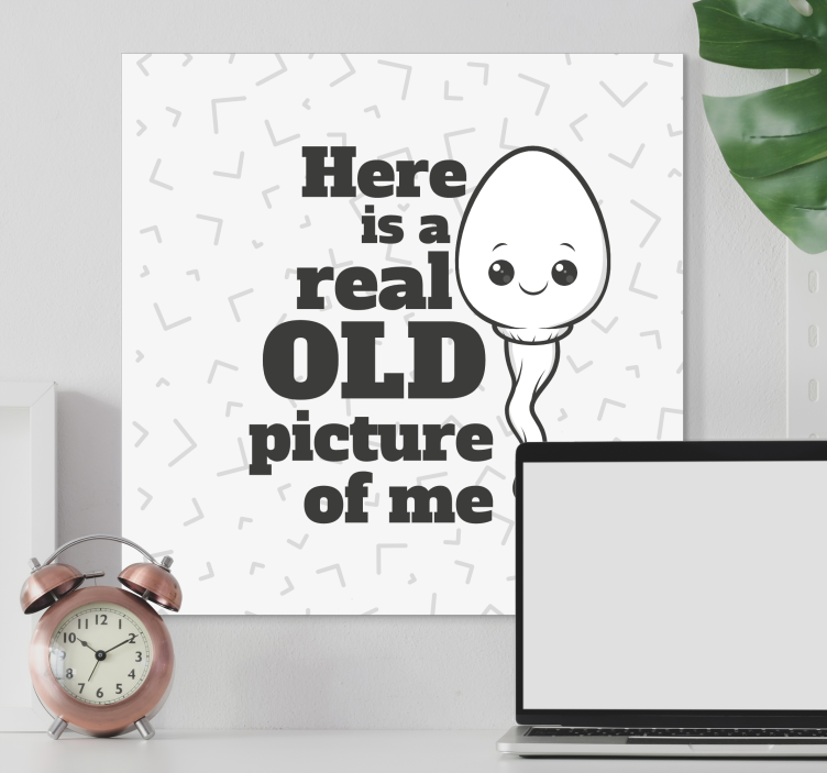 Retro canvas nostalgic old memory - TenStickers