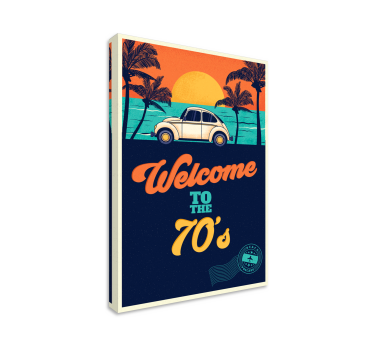 Welcome to 70's vertical vintage wall prints - TenStickers