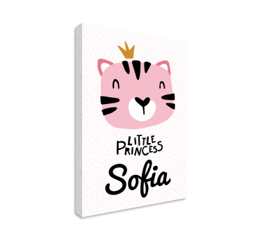 Cocktail canvas little princess sofia - TenStickers