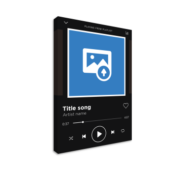 Spotify music canvas wall art - TenStickers