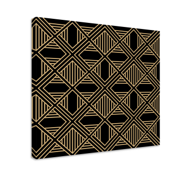 Art deco Great Gatsby style pattern wall prints - TenStickers