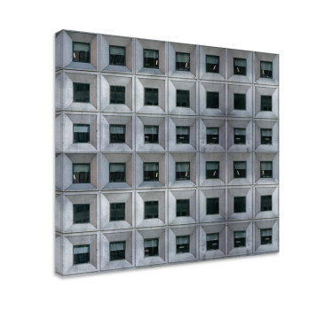 Brutalist architecture 3D canvas pictures - TenStickers