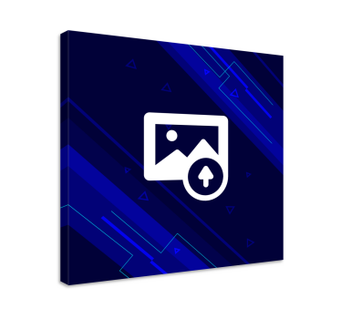 Customisable e-sport logo framed gaming wall art - TenStickers