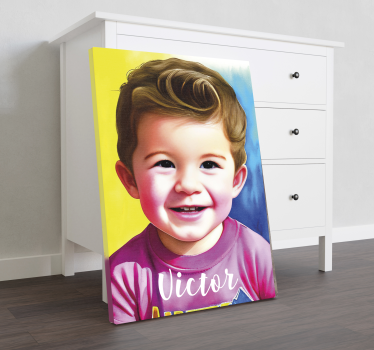 Your Avatar personalised wall canvas print - TenStickers