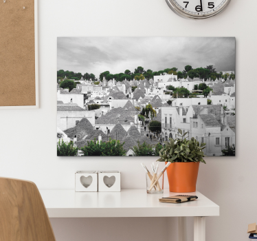 Alberobello trulli City skyline prints - TenStickers