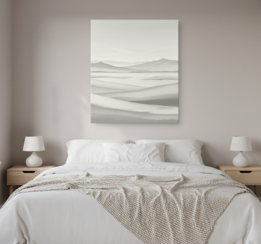 "cloud dancer" landscape canvas - TenStickers