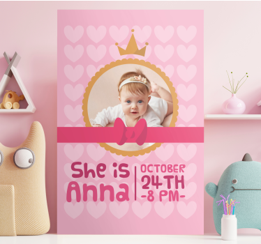 Cocktail canvas birthday party banner - TenStickers