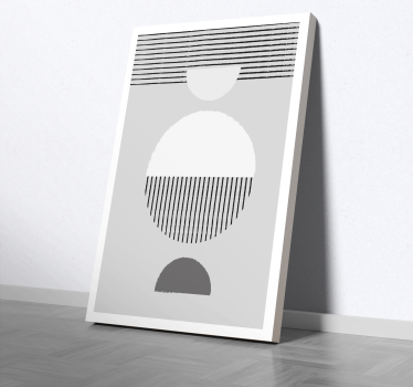 estilo nórdico dining room canvas art - TenStickers