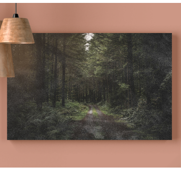 Landscape canvas forest pathway serenity - TenStickers