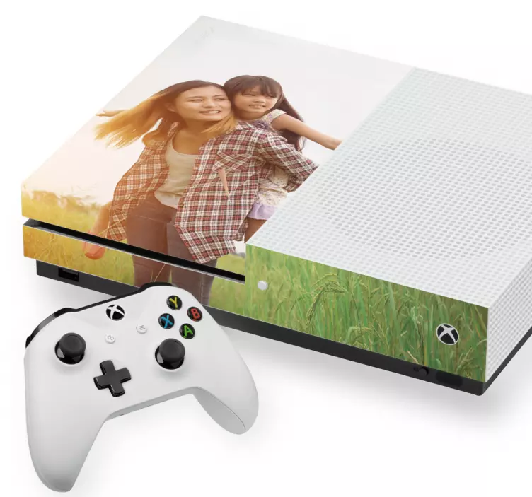Personalised photo xbox sticker - TenStickers