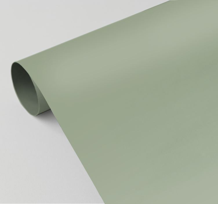Sage green plain wall vinyl - TenStickers