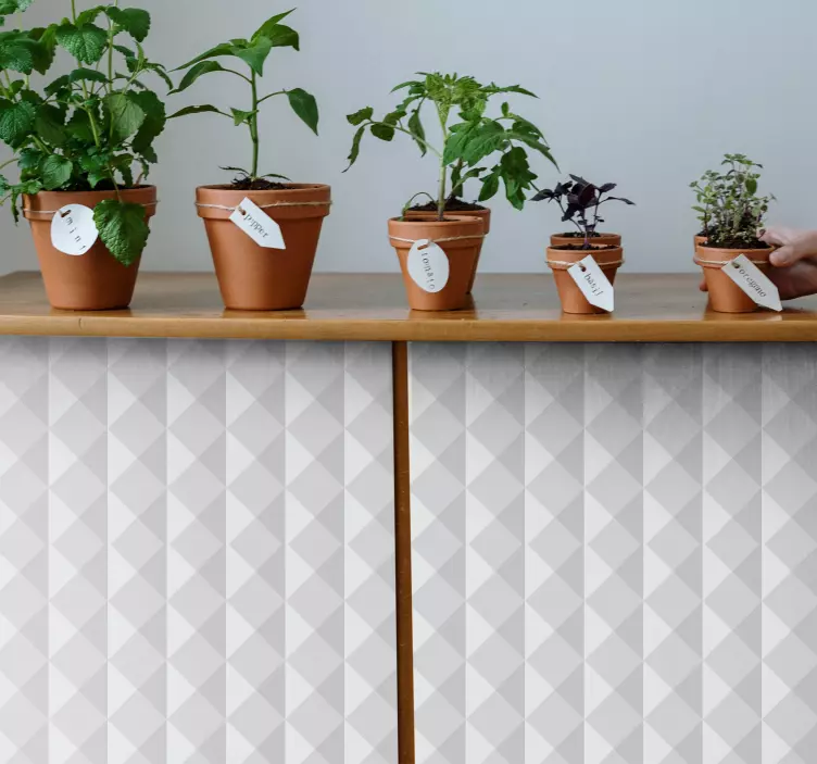 3D effect furniture sticker - TenStickers