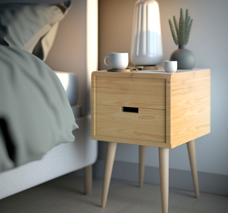 Light Wood furniture decal   - TenStickers