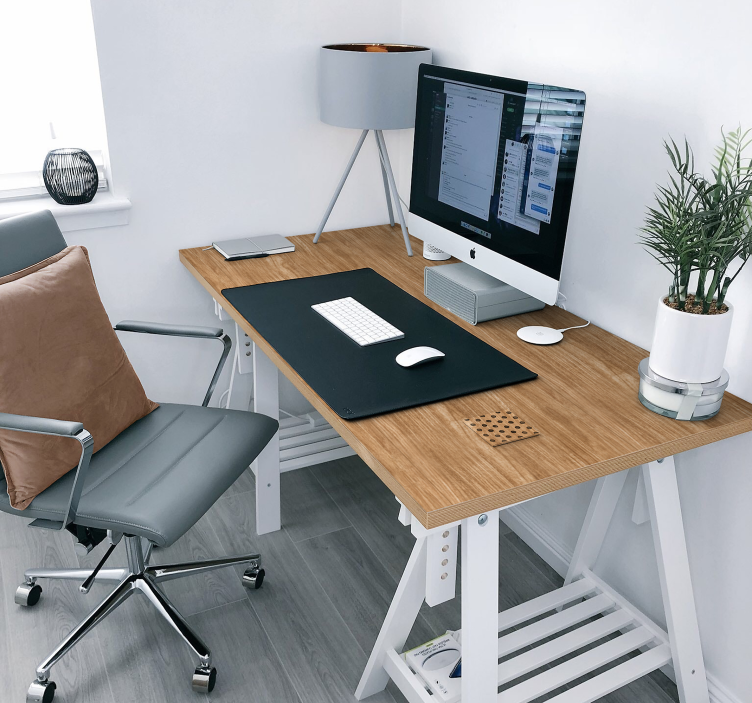 Wood veins furniture decal - TenStickers