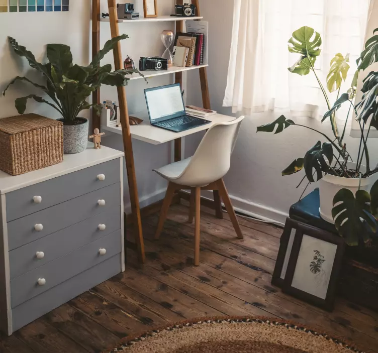 Grey furniture vinyl decal   - TenStickers