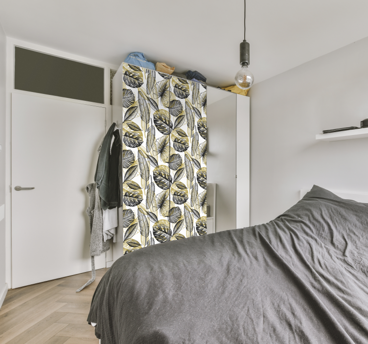 Elegant Tropical Plants furniture decal  - TenStickers