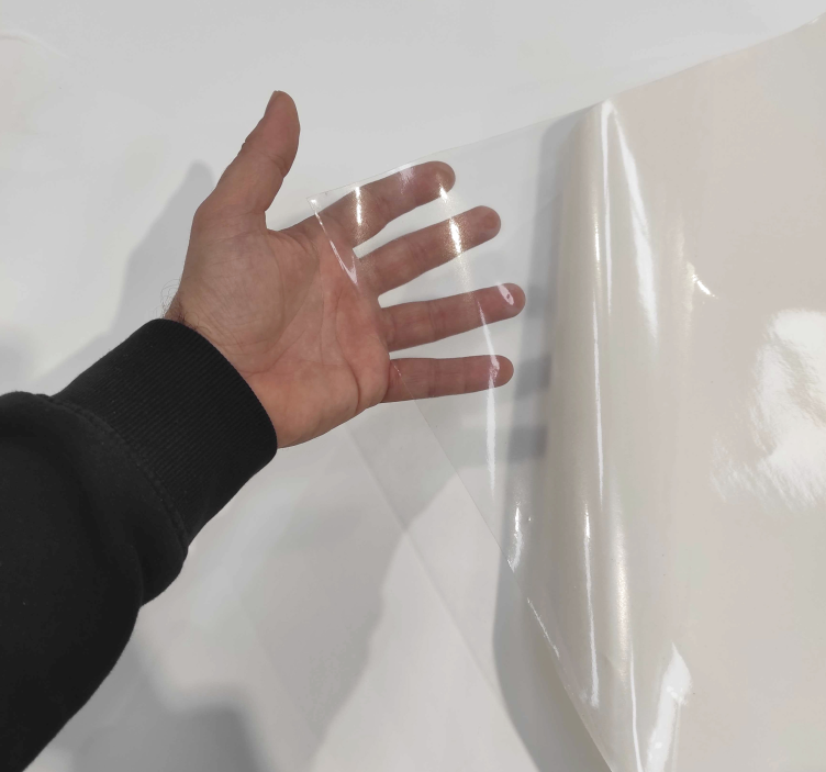 Transparent vinyl sticker - TenStickers