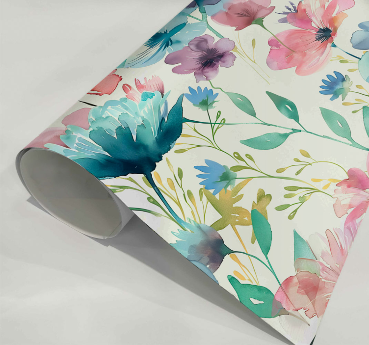 wildflowers in summer flower sticker - TenStickers