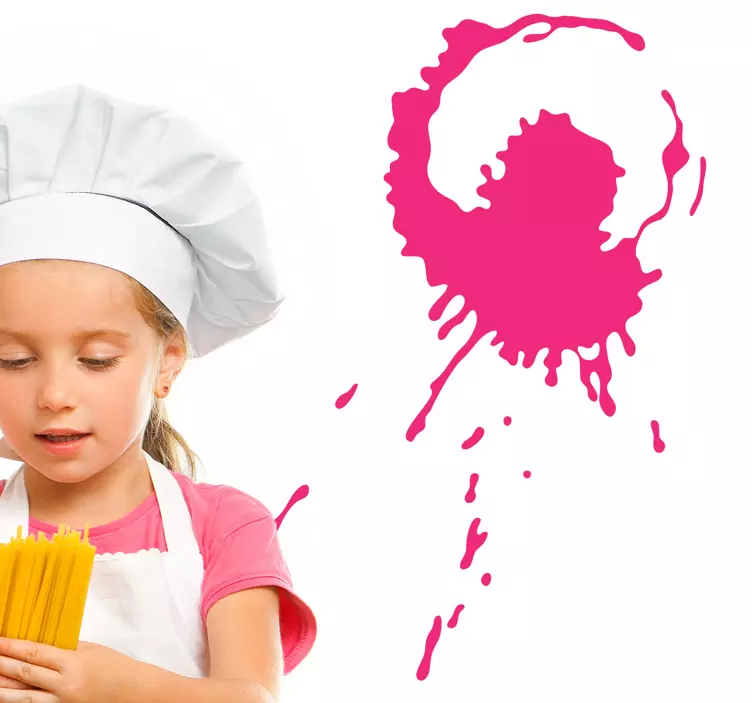 Abstract Splat Sticker - TenStickers