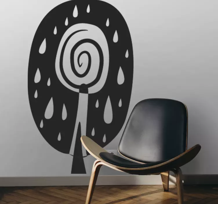 African Tree Wall Sticker - TenStickers