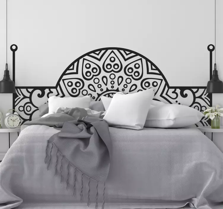 Arabic bedroom headboard headboard sticker - TenStickers